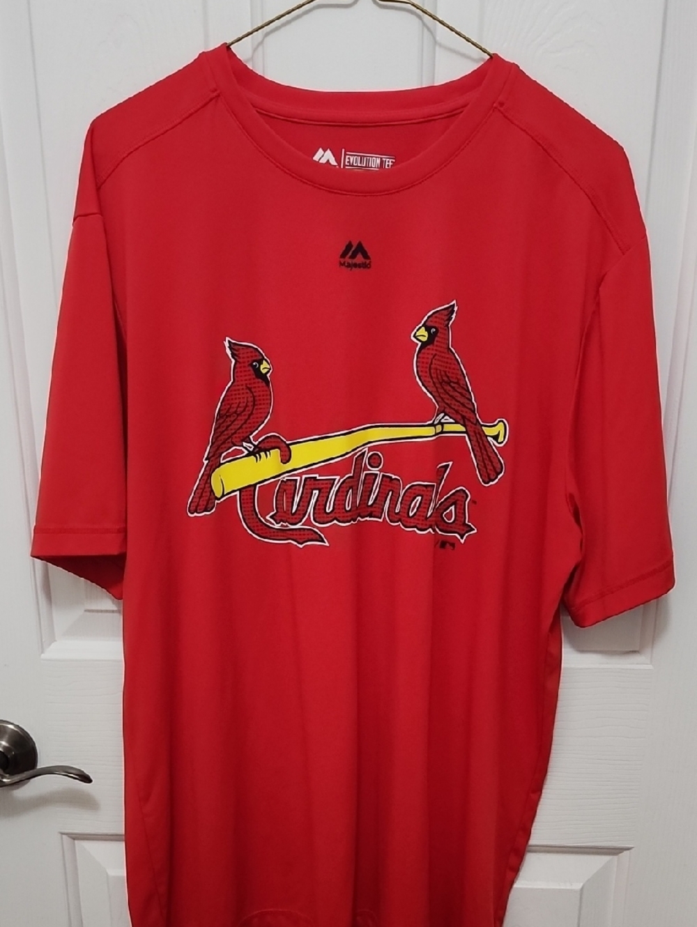 Majestic Red St. Louis Cardinals Graphic Performance Tee